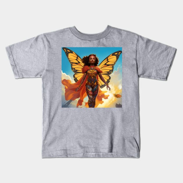 Butterfly Woman- Alchemist Extraordinaire Kids T-Shirt by AscensionLife